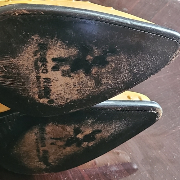 Mex Rodeo Rider Yellow Long Quill Ostrich 11.5 D - Picture 8 of 8